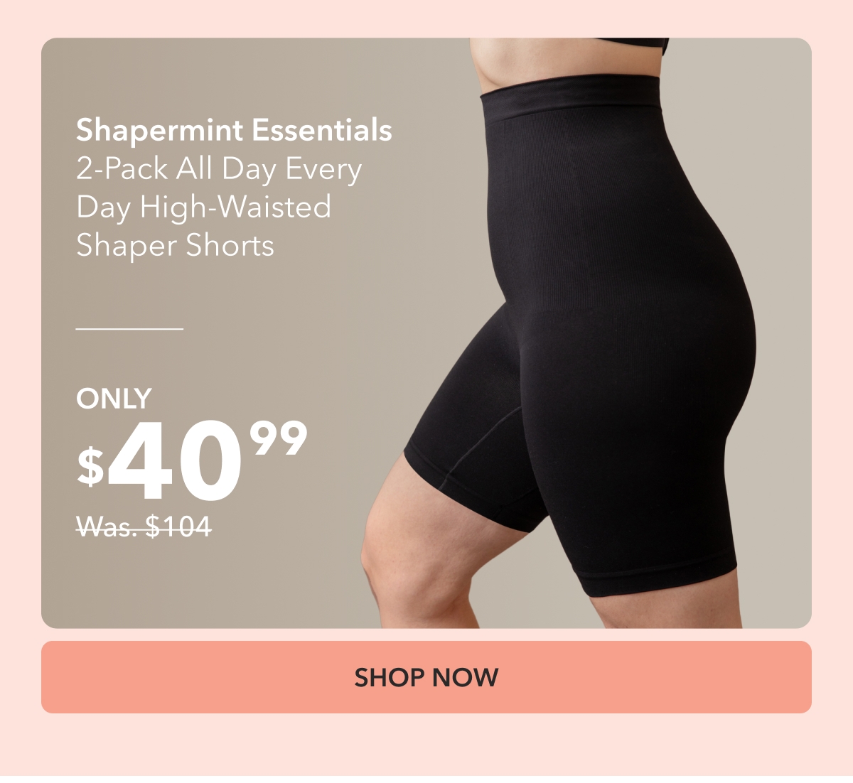Shapermint Essentials High-Waisted Shaper Shorts